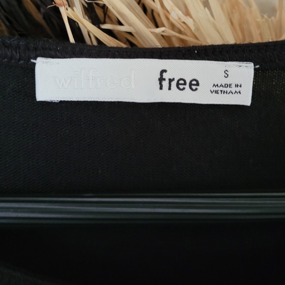 Sz S ARITZIA WILFRED FREE Esther Knit Tee - Picture 3 of 4